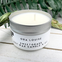Sweetgrass Soy Wax Candle 4oz